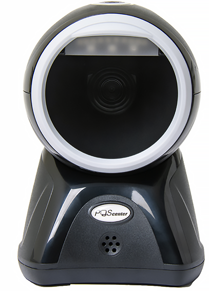 Сканер штрих-кода Poscenter OT 2D, настольный, USB, черный, с кабелем 1, 5 м
